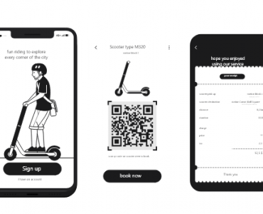 how to use Uber app for scooter
